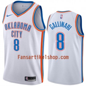NBA Oklahoma City Thunder Trikot Danilo Gallinari 8 Nike 2019-2020 Association Edition Swingman - Herren